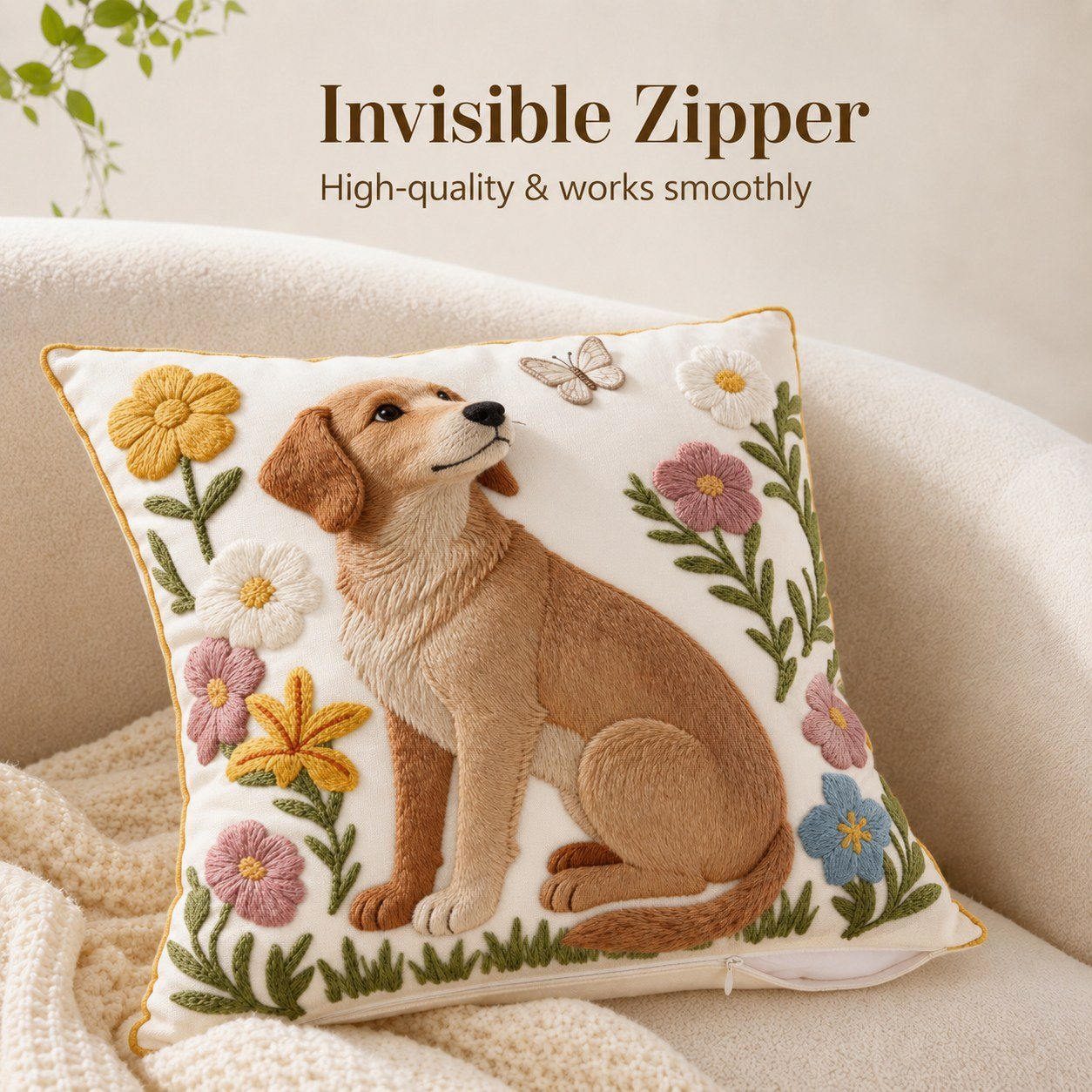 Embroidery vs. Printed Pillow Covers: What Changes in a Room?